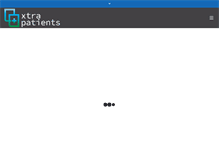Tablet Screenshot of extrapatients.com
